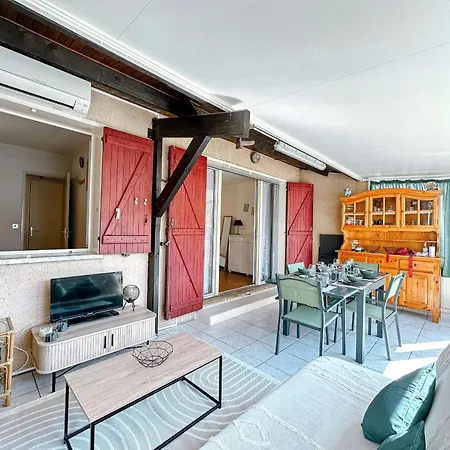 T3 Au Calme Avec Piscine, Parking, Climatisation - Fr-1-607-229 *